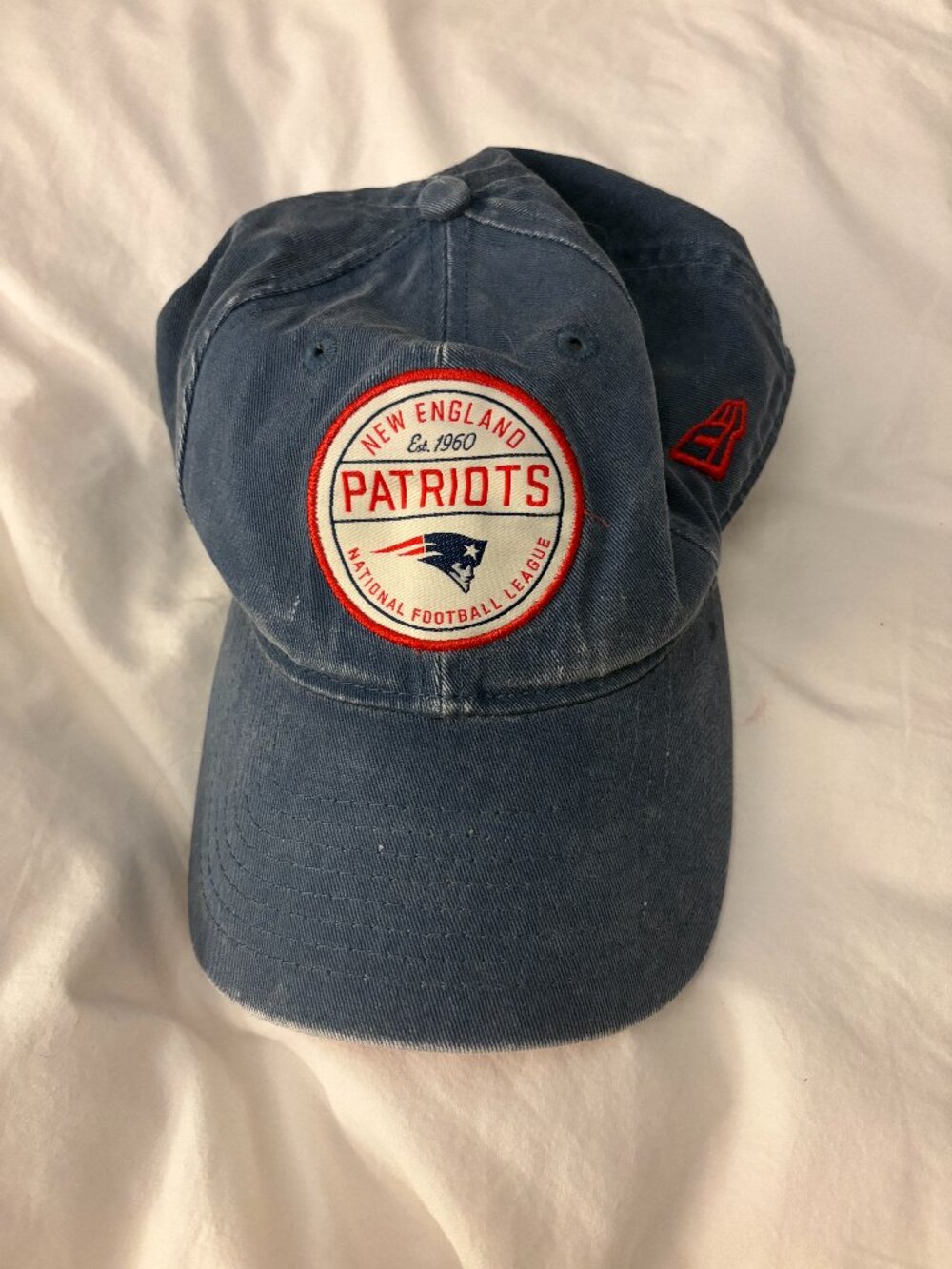New England Patriots New Era Denim Hat